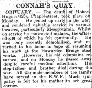 Flintshire Observer 30th October 1919 3